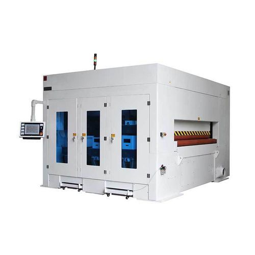 Ébavureuse à bande - SG1030-3TB+B - HANGZHOU XIANGSHENG ABRASIVE MACHINE MANUFACTURING CO.,LTD - à brosse rouleaux / à bande abrasive / à marteaux