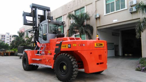 Chariot élévateur diesel - HNF-400 - Fujian Huanan Heavy Industry Machinery Manufacturing Co.,Ltd. - à conducteur porté assis / à contrepoids / compact