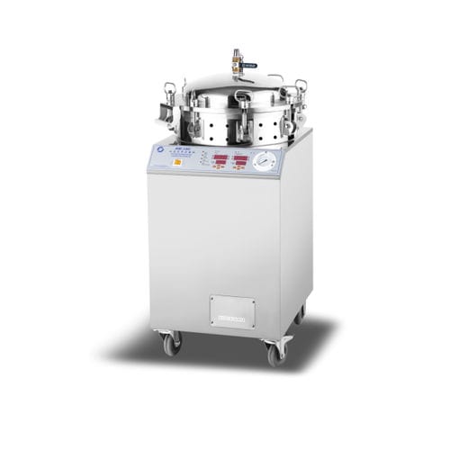 Stérilisateur de laboratoire - ZM-100 - Guangzhou Biaoji Packaging Equipment Co., Ltd. - à vapeur / pour le médical / pour l'industrie agroalimentaire