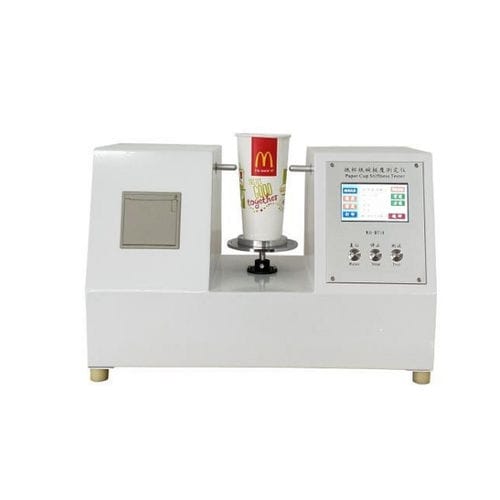 Équipement de test de rigidité - RH-BT10 - Guangzhou Biaoji Packaging Equipment Co., Ltd. - semi-automatique / de bol en carton / de gobelet carton