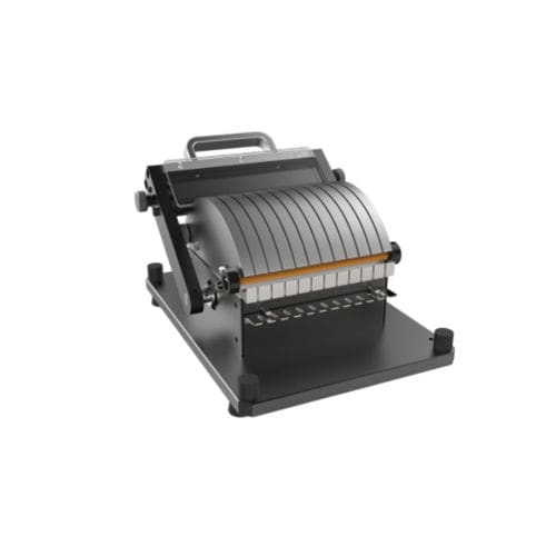 Machine de découpe à lame - LC-2 - Guangzhou Biaoji Packaging Equipment Co., Ltd. - de film / d'échantillons