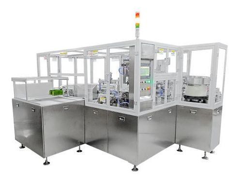 Poseuse et scelleuse rotative - GF-2500B - Guangzhou Biaoji Packaging Equipment Co., Ltd. - totalement automatique / pour emballage / pour poche à bec