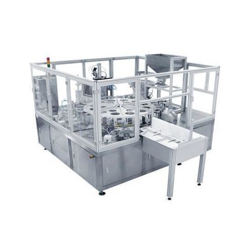Poseuse et scelleuse rotative - GF-2200Z - Guangzhou Biaoji Packaging Equipment Co., Ltd. - totalement automatique / pour machine d'emballage / pour plaquettes d'usinage