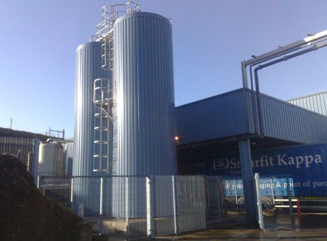 Silo de ciment - Spectac International - pour produits en vrac / pour denrées alimentaires / de sciure de bois