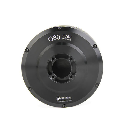 Moteur brushless - G80 - CubeMars - DC / 24 V / à arbre creux