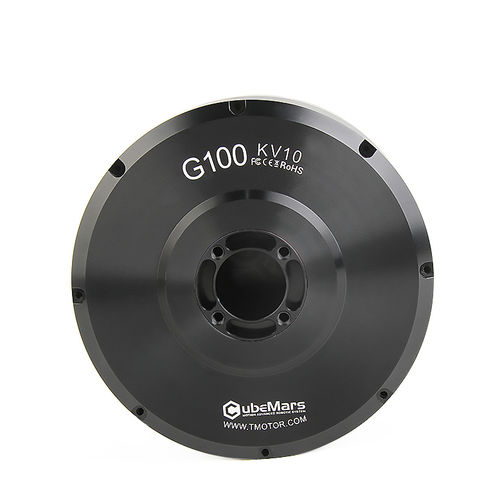 Moteur brushless - G100 - CubeMars - DC / 24 V / à arbre creux