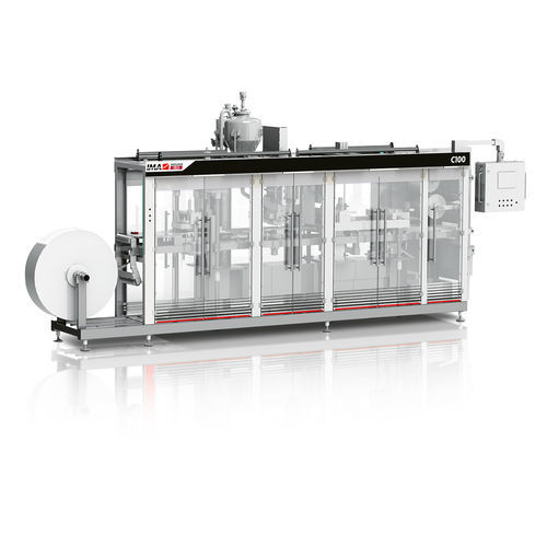 Thermoformeuse, remplisseuse, scelleuse en PS - C100 - Benhill GmbH - pour emballage de produits laitiers / pour la production de gobelets / pour emballage de produits alimentaires