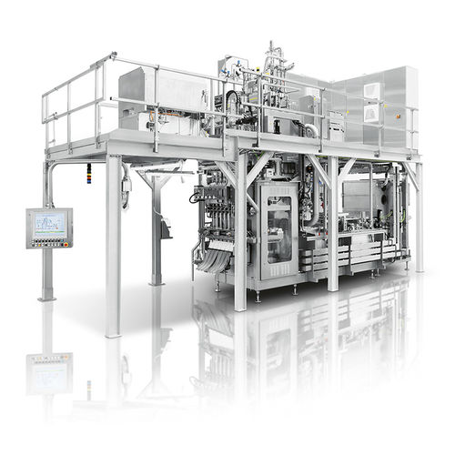 Thermoformeuse, remplisseuse, scelleuse de film plastique - S800A - Benhill GmbH - pour emballage de produits alimentaires / pour emballage de produits laitiers / automatique