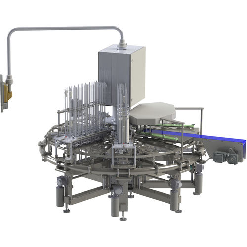 Remplisseuse operculeuse automatique - R-Line  - Benhill GmbH - de gobelets / de liquides / pour produits laitiers