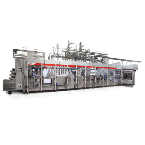 Remplisseuse operculeuse automatique - Hamba Flexline - Benhill GmbH - de gobelets / de liquides / pour produits laitiers