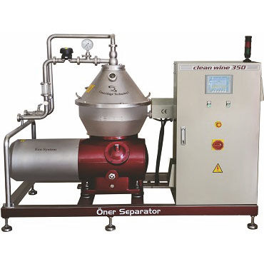 Filtre pour le vin - CLEAN WINE 450 - Oner Separator San. ve. Tic. Ltd. Sti. - en acier inoxydable / automatique / duplex