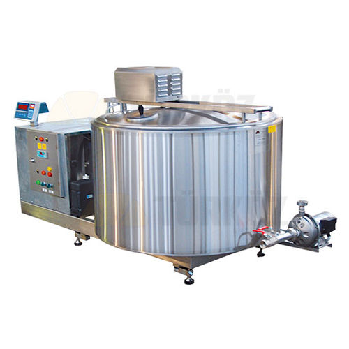 Cuve de refroidissement - Turkoz Makina Sanayi ve tic. a.s. - pour le lait / en inox / de process