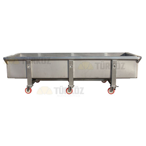 Cuve à fromage de filtration - Turkoz Makina Sanayi ve tic. a.s. - de pâte pressée cuite / de pâte pressée non cuite / en inox