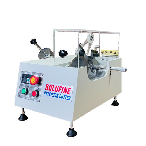 Machine de découpe de précision - BULUFINE - BMS BULUT MAKINA SANAYI - à lame rotative / pour métal / pour céramique