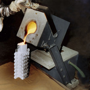 Four à chambre - Mini-Melt® - Inductotherm - de fusion / à induction