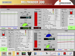 Logiciel de gestion - Meltminder® 300 - Inductotherm - de contrôle