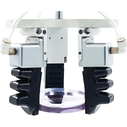 Pince de préhension pneumatique - Suzhou Rochu Robotics Co.,Ltd - souple / à 3 mâchoires / pour l'industrie électronique