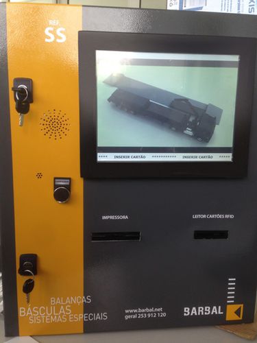 Terminal de commande en libre service - SS - Barbal - à écran tactile / sur pied