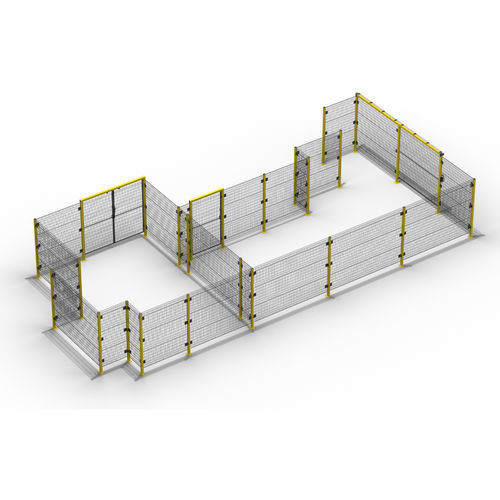 Cloison d'atelier - Eco line - Dierre Group - de protection du périmètre / modulable / coulissante