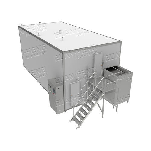 Congélateur IQF - GLZ  - Zhejiang Guanfeng Food Machinery Co.,Ltd. - tunnel / de process / ventilé