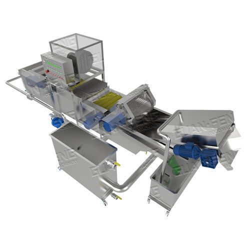 Laveuse de légumes - GQX-M-53 - Zhejiang Guanfeng Food Machinery Co.,Ltd. - pour fruits / à bande / pulvérisatrice
