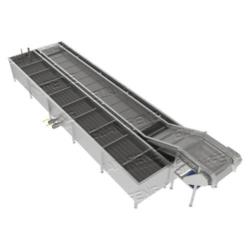 Pré-refroidisseur eau glacée - GBL series - Zhejiang Guanfeng Food Machinery Co.,Ltd. - pour l'industrie agroalimentaire / refroidi par eau / en inox