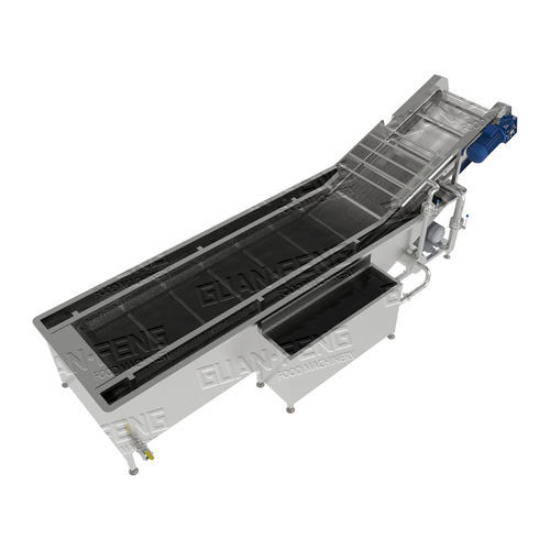 Refroidisseur eau glacée - GCL series - Zhejiang Guanfeng Food Machinery Co.,Ltd. - pour fruits et légumes / en inox / électrique