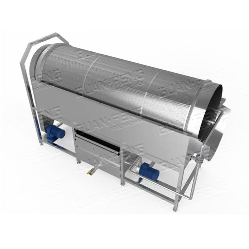 Laveuse de légumes - GGX-3-Φ780 - Zhejiang Guanfeng Food Machinery Co.,Ltd. - pour fruits / à tambour / pulvérisatrice