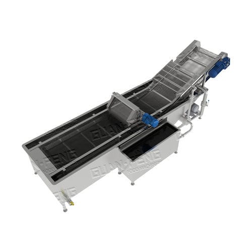 Machine de nettoyage agro-alimentaire pour légumes - GQX series - Zhejiang Guanfeng Food Machinery Co.,Ltd. - pour fruits / pour poisson / à immersion