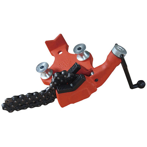 Étau pour tuyaux - H402 - Hongli Pipe Machinery - de machine / à chaîne / en aluminium