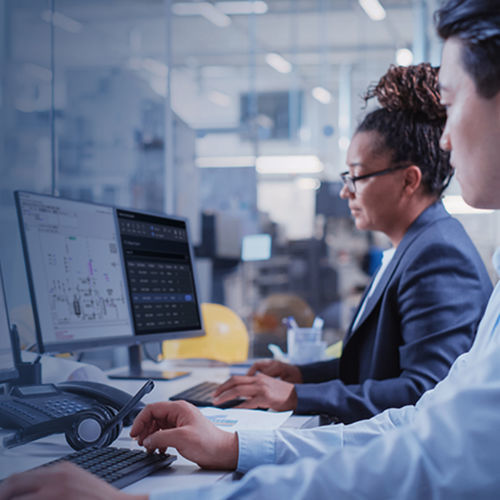 Logiciel de simulation - Control system simulation - AVEVA Group plc - de test / de commande / HMI