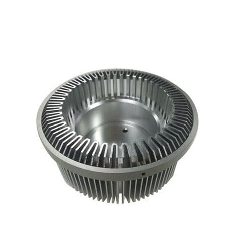 Dissipateur thermique en aluminium - A1673 - Awind heat sink - extrudé / pour lampes à LED