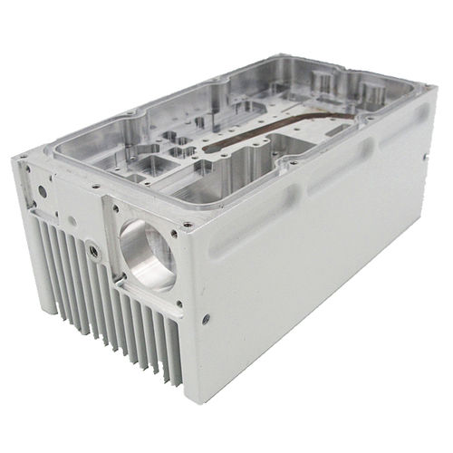 Dissipateur thermique en aluminium - A1843 - Awind heat sink - de puissance / fraisé et taraudé par CNC