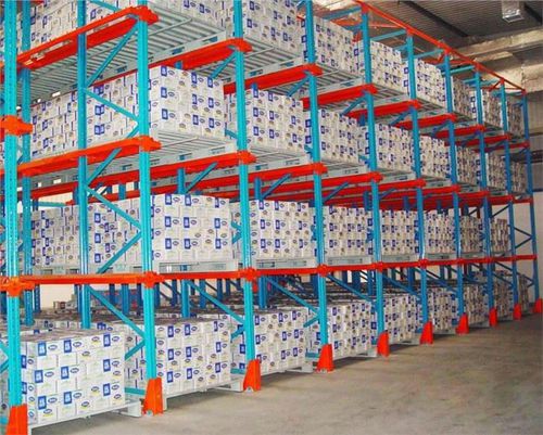 Rayonnage picking - Nanjing A-Plus Metal Products Co.,Ltd - pour l'industrie agroalimentaire / mono-face / à palette compact