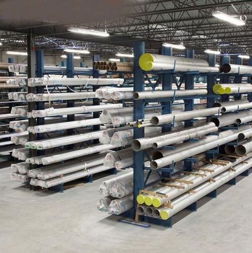 Système de rack cantilever - Nanjing A-Plus Metal Products Co.,Ltd - mono-face / double-face / pour charges lourdes