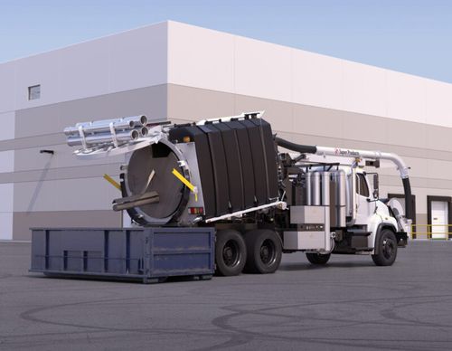 Camion hydrocureur - CAMEL® MAX SERIES 1200 - Super Products - à 3 essieux / à moteur diesel