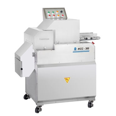 Trancheuse à viande - IKCC - 300 - IRE-KOREA - pour produits surgelés / automatique / sur pied