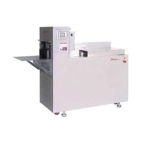 Trancheuse à viande - S MAHA - 3.5 - IRE-KOREA - automatique / sur pied / à coupe transversale