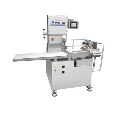 Trancheuse de porc - IKRS - 350 - IRE-KOREA - pour produits surgelés / automatique / sur pied