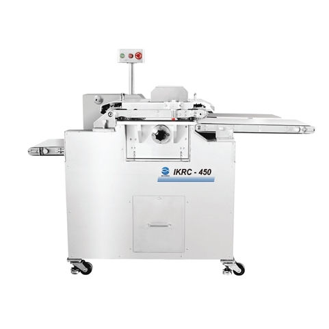 Trancheuse à viande - IKRC - 450 - IRE-KOREA - automatique / sur pied / horizontale
