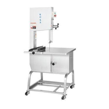 Scie à os industrielle - KOSA - 400 - IRE-KOREA - en acier inoxydable / à table fixe