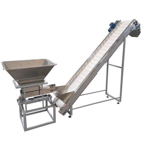 Convoyeur à bande - ZT-1M - PACKING TECHNOLOGIES LLC - en Z / incliné / à moteur électrique