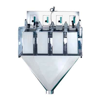 Peseuse associative -  VD-1-4 - PACKING TECHNOLOGIES LLC - linéaire / pour l'industrie agroalimentaire / pour granules