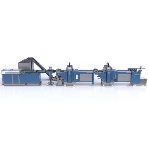 Ligne de production de carton - Bograma - rotative / pliage