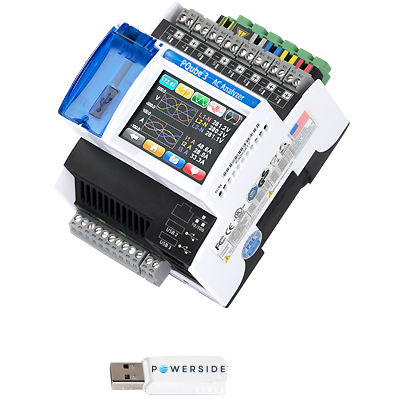 Analyseur de surveillance - PQube® 3 - Powerside - électrique / de qualité d'énergie / portable