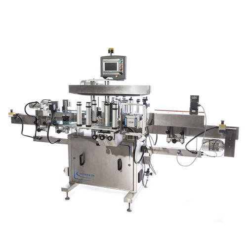 Étiqueteuse entièrement automatique - P250 - Premier Labellers - pour bouteilles / pour applications sur le côté / pour étiquettes auto-adhésives