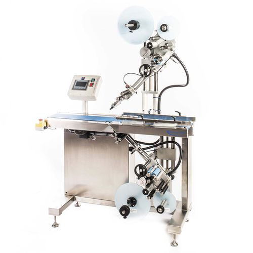 Étiqueteuse automatique - P100 - Premier Labellers - pour applications sur le dessus / pour application sur le dessous / pour l'industrie agroalimentaire