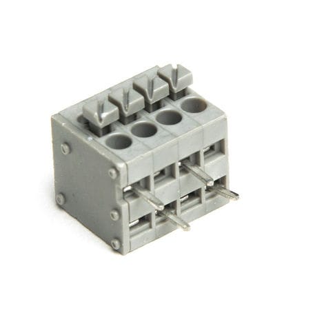Bloc de jonction sans vis - F5104-3.5 - Dongguanshi Welink Electronic Technology Co.,Ltd - à ressort