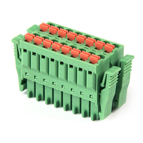 Bloc de jonction enfichable - F73-V-3.5 - Dongguanshi Welink Electronic Technology Co.,Ltd - sans vis / à ressort / à loquet