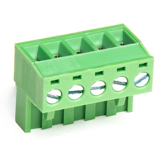 Bloc de jonction enfichable - F75-5-5.08 - Dongguanshi Welink Electronic Technology Co.,Ltd - à connexion à vis
